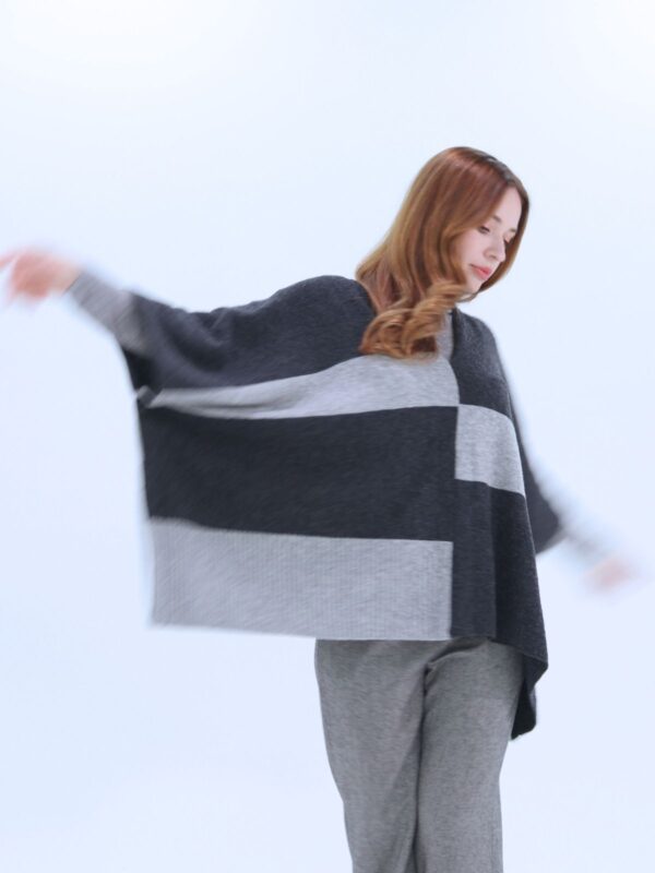 ブークレーコンビポンチョ【34504】ジェルベ - 画像 (2)
