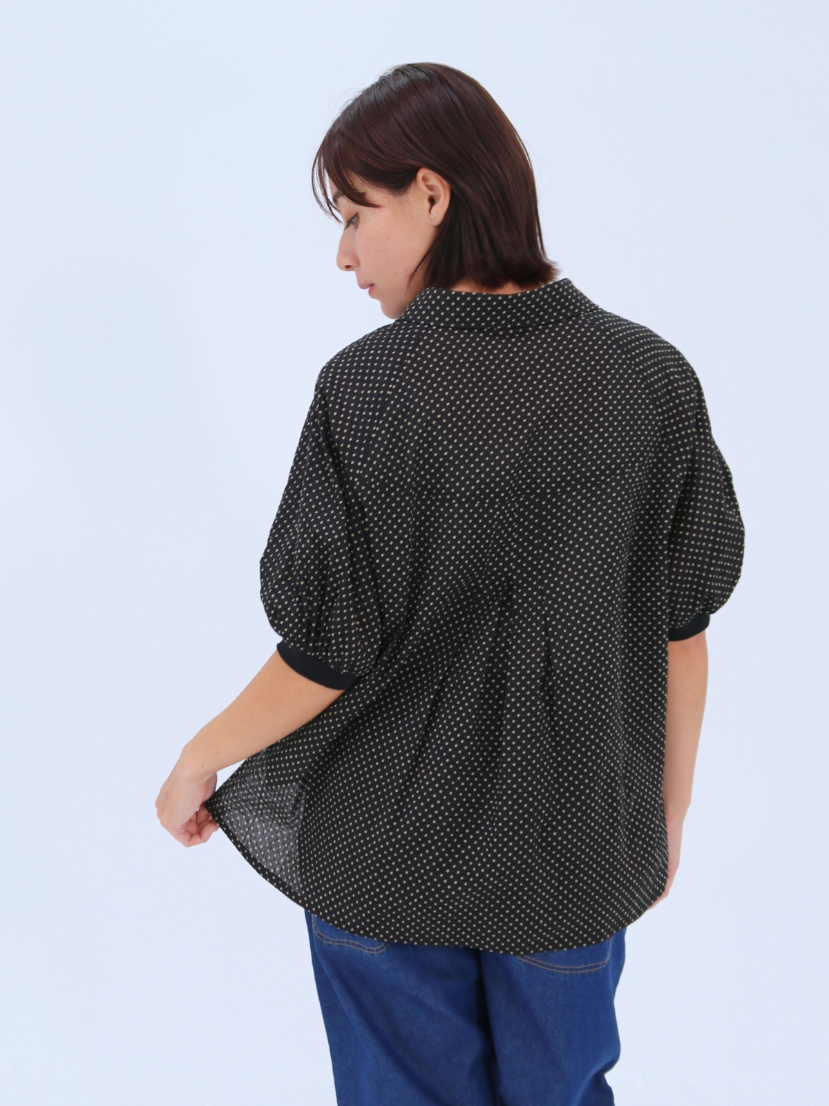 ミラクル半袖ブラウス【95404】シビリゼ - 画像 (3)