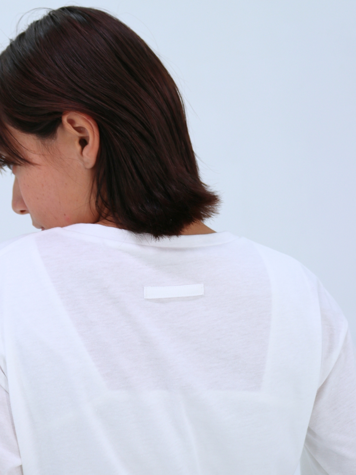 クリア天竺7分袖プルオーバー【85401】シビリゼ - 画像 (4)