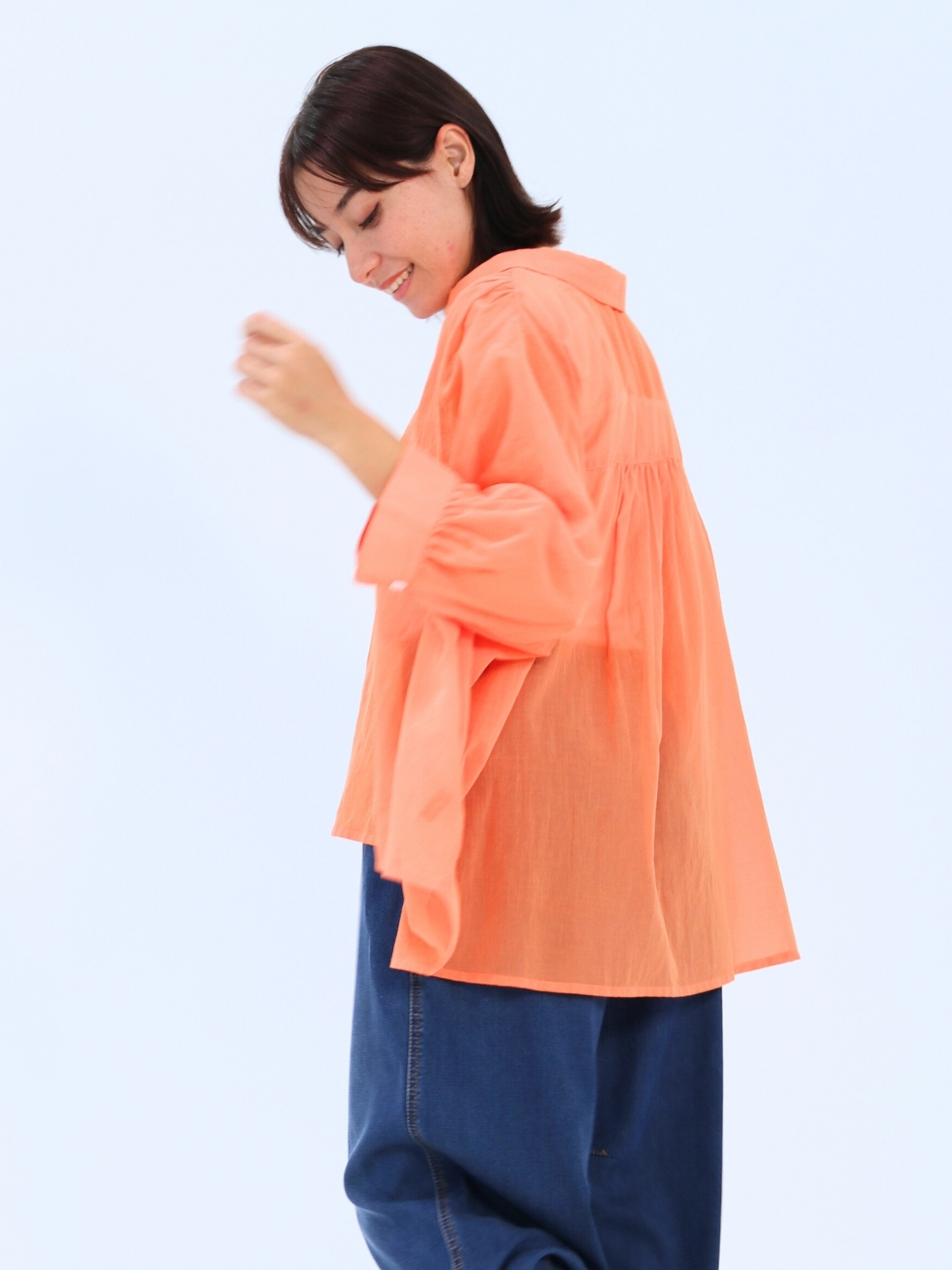 ボイルリラックスブラウス【95408】シビリゼ - 画像 (3)