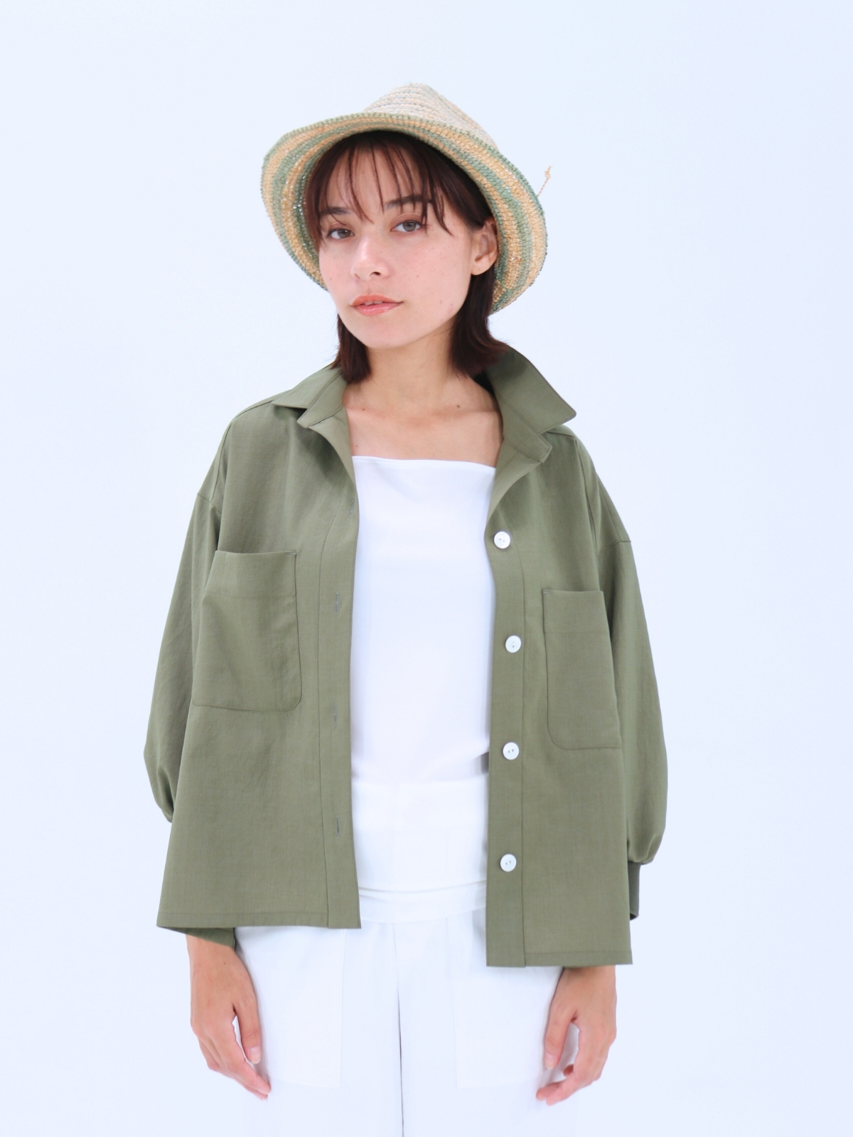 フェイクリネンブラウス【95401】シビリゼ - 画像 (2)