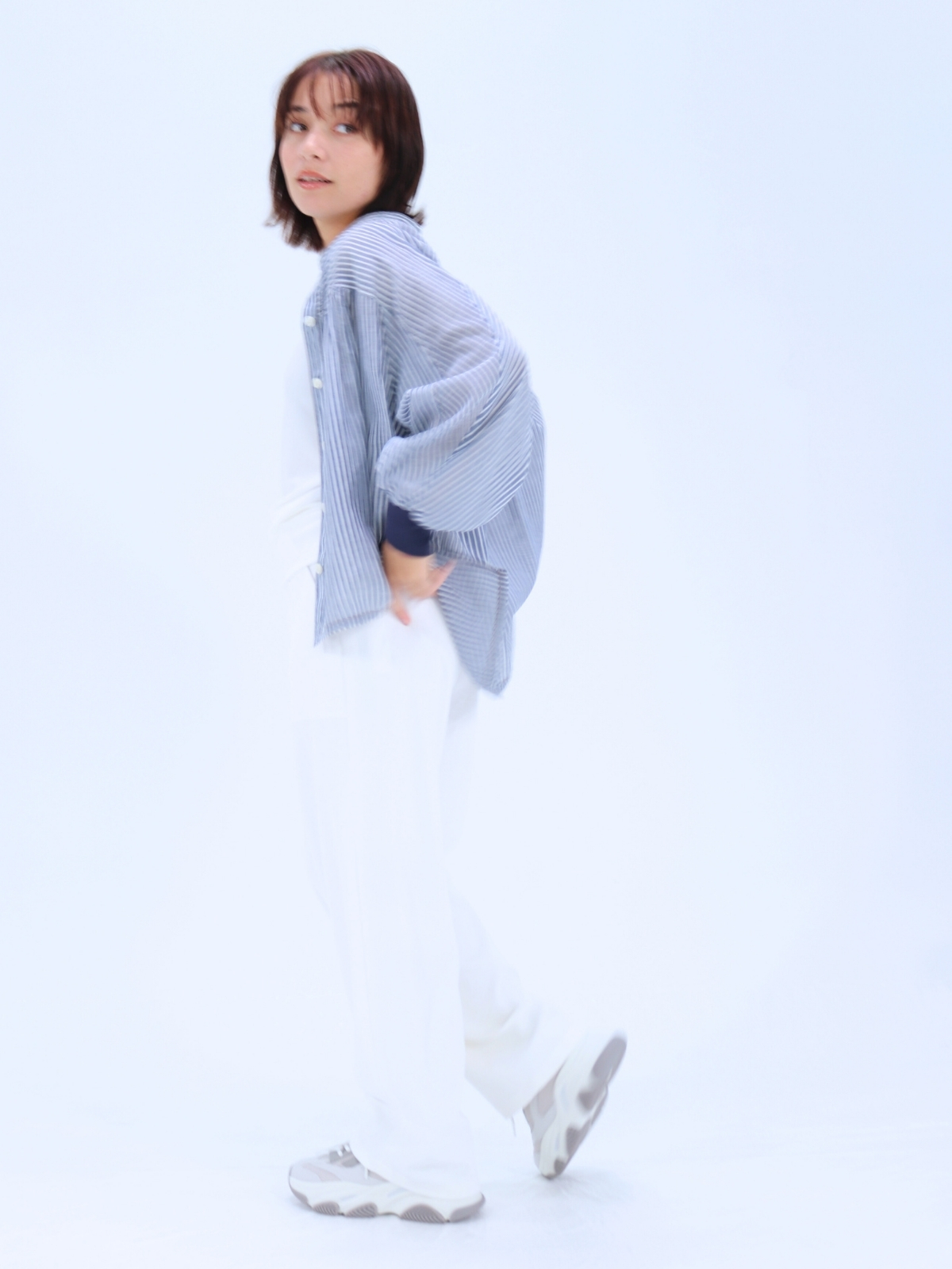 2.2OZデニムブラウス【95406】シビリゼ - 画像 (8)