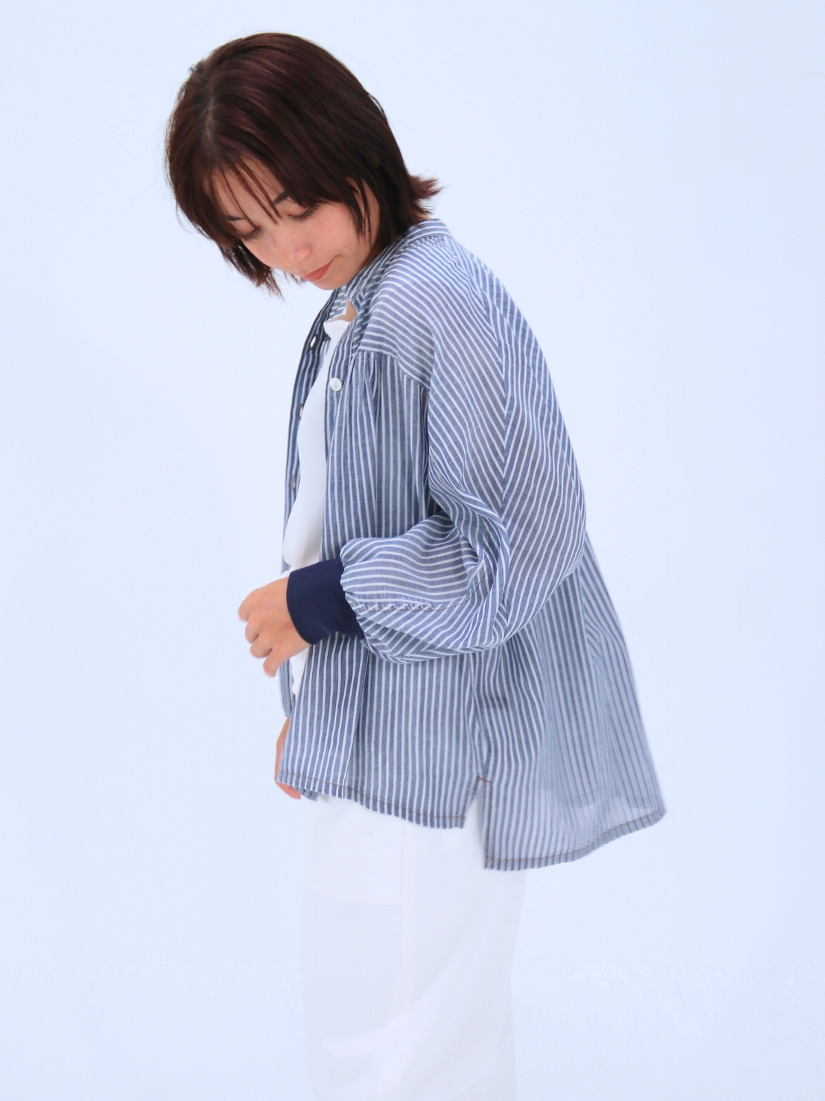 2.2OZデニムブラウス【95406】シビリゼ - 画像 (2)