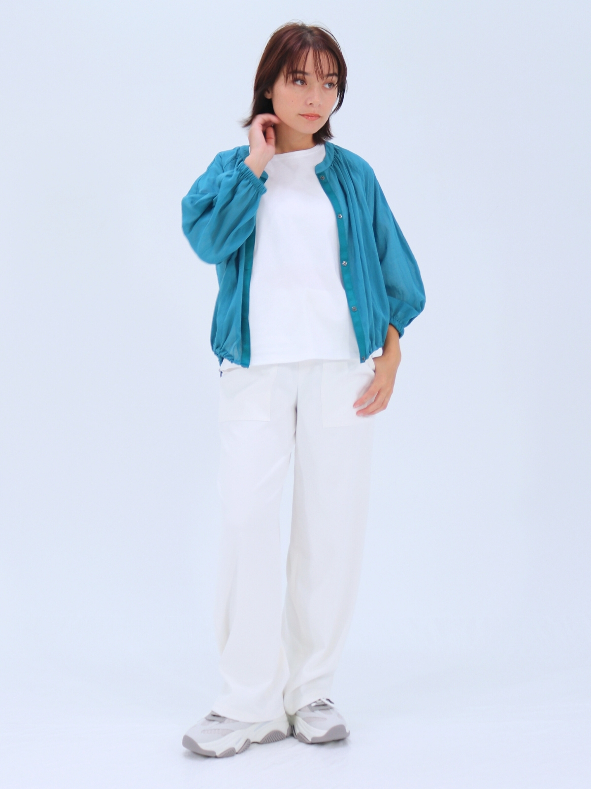 ボイルブルゾンブラウス【95407】シビリゼ - 画像 (5)