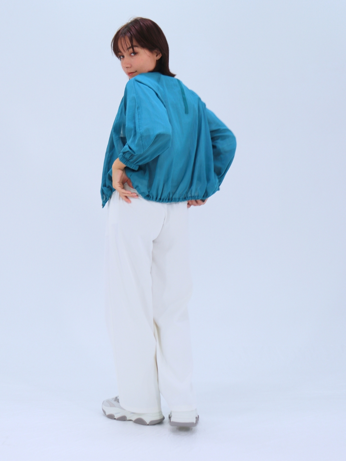 ボイルブルゾンブラウス【95407】シビリゼ - 画像 (7)