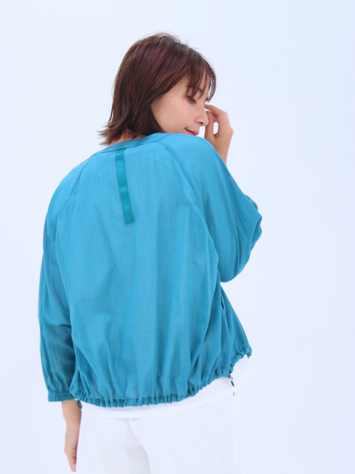 ボイルブルゾンブラウス【95407】シビリゼ - 画像 (3)