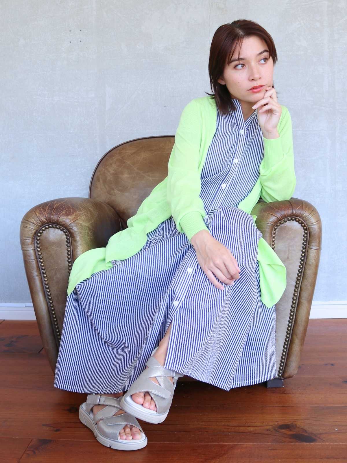 ドライヤーンカーディガン【35402】シビリゼ