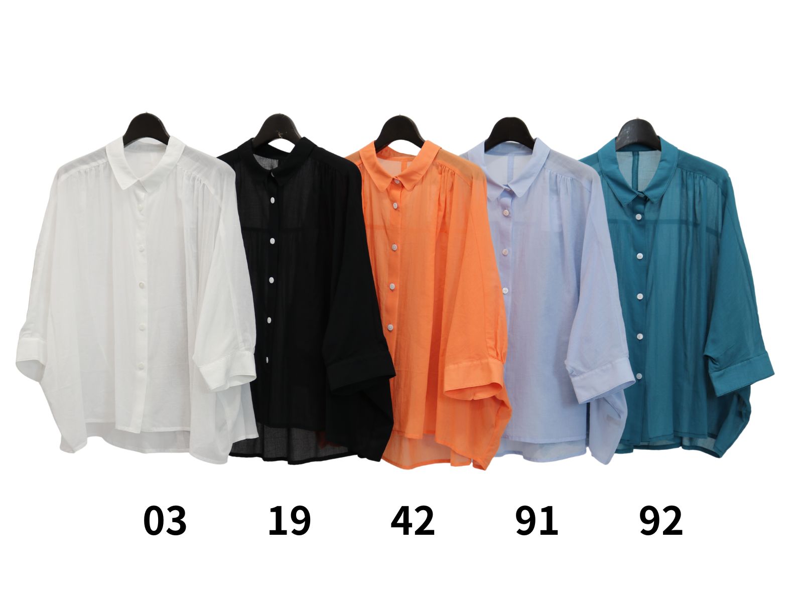 ボイルリラックスブラウス【95408】シビリゼ - 画像 (6)