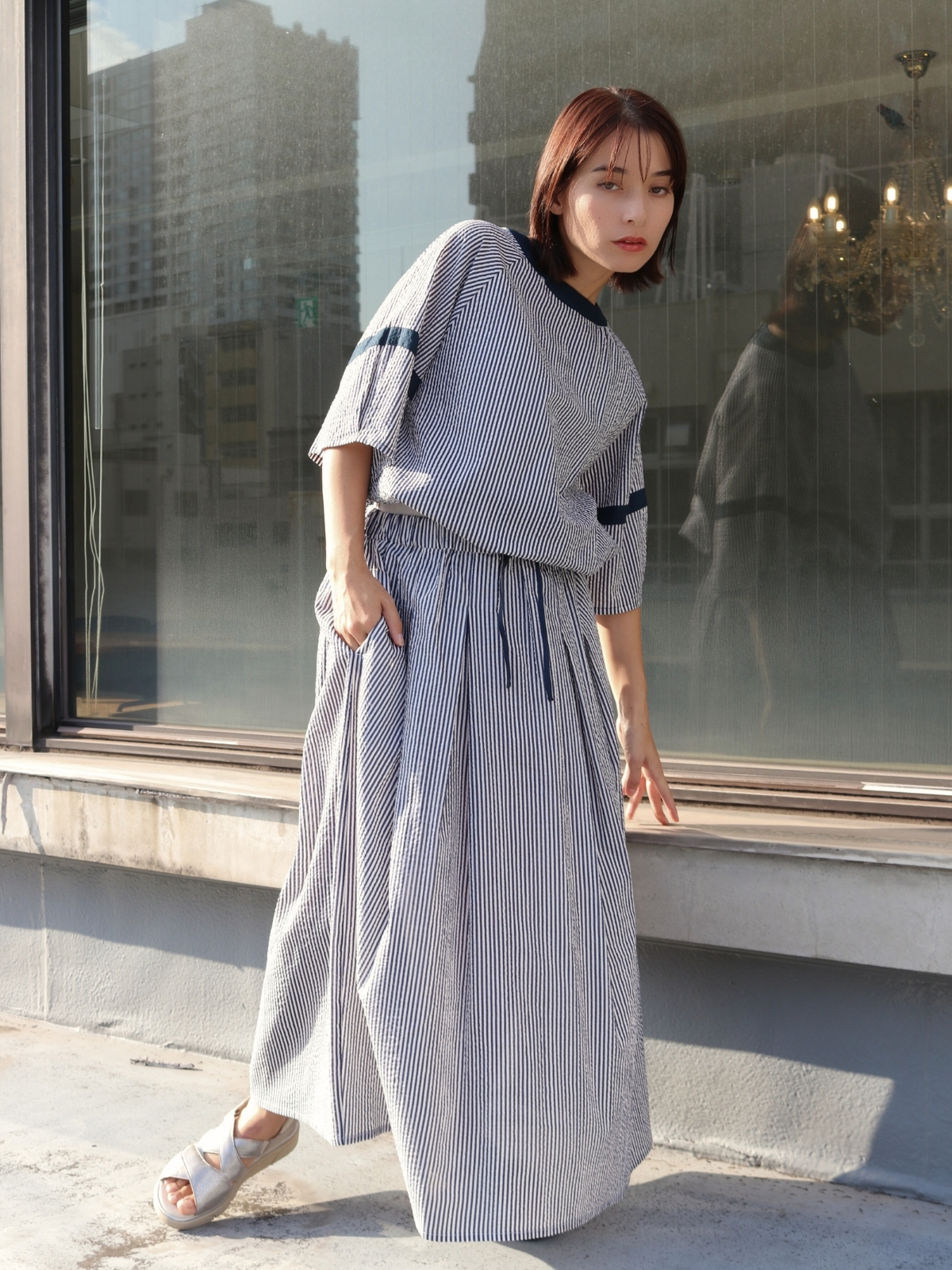 ミラクルかぶりブラウス【95405】シビリゼ - 画像 (5)