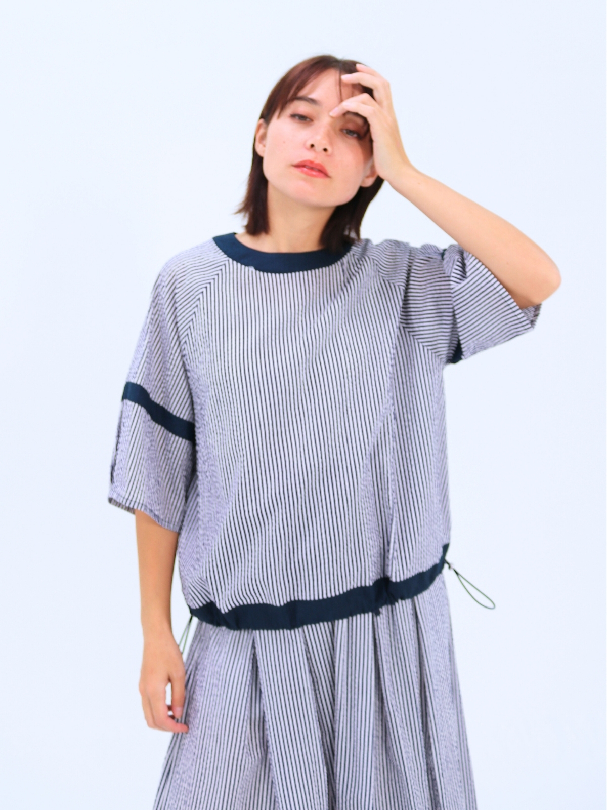 ミラクルかぶりブラウス【95405】シビリゼ