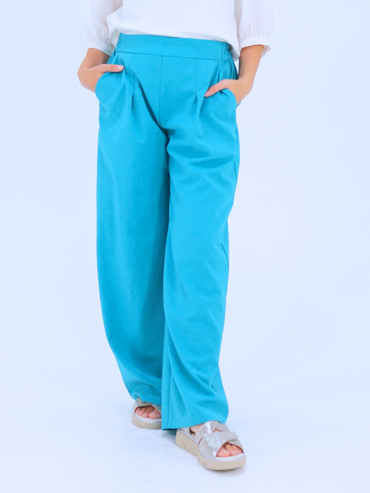 フェイクリネンパンツ【65401】シビリゼ - 画像 (2)